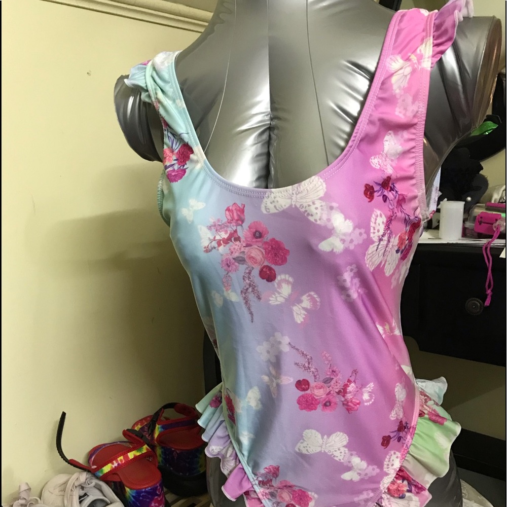 Sugar thrills one piece swim suit